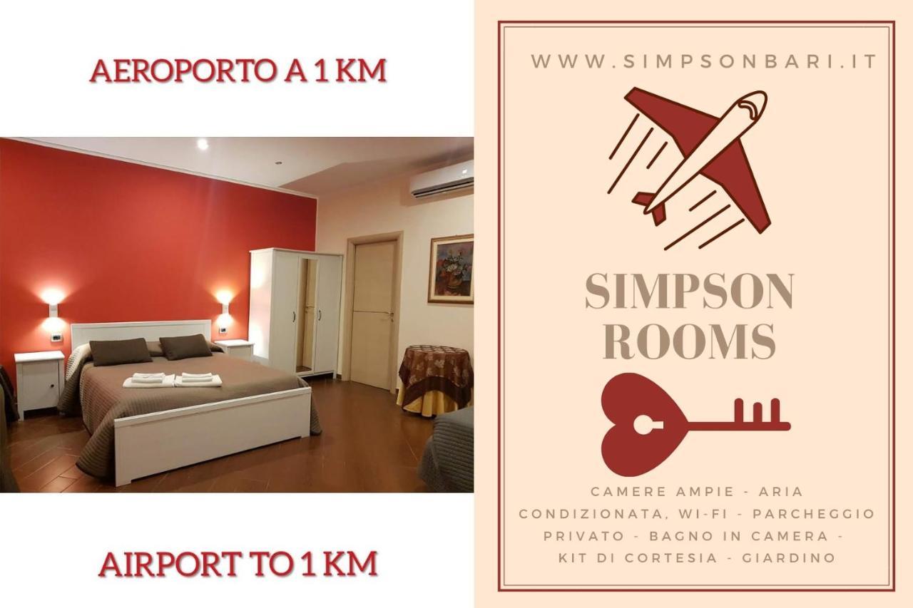Simpson - Aeroporto Di Bari - Affittacamere Bagian luar foto