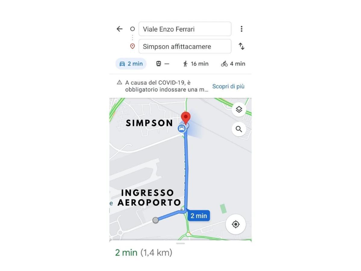 Simpson - Aeroporto Di Bari - Affittacamere Bagian luar foto
