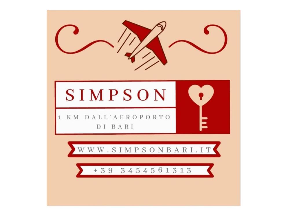 Simpson - Aeroporto Di Bari - Affittacamere Bagian luar foto